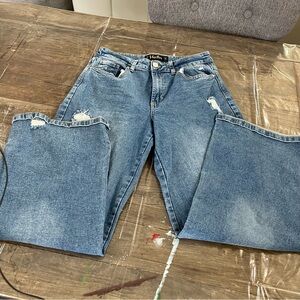 INDIGO REIN 30 x 32 distressed jeans